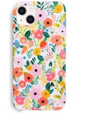 iPhone 13 Case 6.1, Soft Shockproof Cute Floral Phone Protective Cover for Women