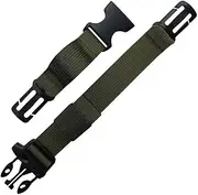 Adjustable Backpack Chest Strap Nylon 1 Inch Webbing，Sternum Straps for Backpack(Army Green)
