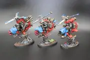 Warhammer 40k Orks Deff Koptas Unit Painted