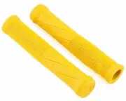 MERRITT BMX - CHARLIE CRUMLISH - CROSS CHECK GRIPS - BMX GRIP -BIKE GRIPS-YELLOW