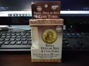 Whitman - Small Dollar Size 4 Coin Tubes