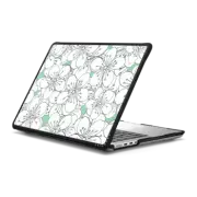 MacBook Pro 14-inch (M1 - M4) Impact Case Cherry Blossom Mint Blocks