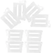 LABRIMP 8pcs Household Fridge Separator Refrigerator Dividers for Organizing Food and Drinks Durable Storage Bin Partitions for Side Door and Freezer Compartments