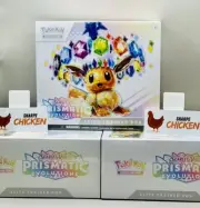 Pokemon Prismatic Evolutions (3) ETB Elite Trainer Boxes Sealed IN HAND