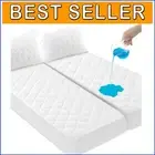 Soft & Waterproof Split King Mattress Cover - Machine Washable | Safe Sleep