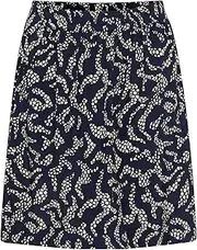 [KAFFE] Women's High-Waisted Elastic Waistband Wide Legs Relaxed Fit Shorts