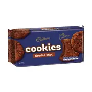 Cadbury Cookie Double Chocolate 156g x 1