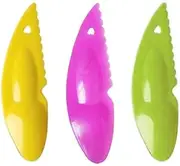 3X Fruit Gadget Kiwi Melon Dig Spoon Scoop Plastic Fruit Knife Slicer Peeler Cutter