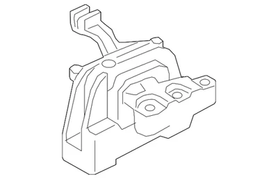Genuine Volkswagen Mount 5Q0-199-262-BQ (for: Volkswagen)