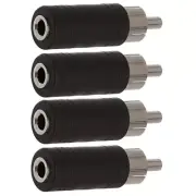4x RCA Male Plug to 3.5mm 1/8" Stereo Jack Audio Adapter Cable Converter