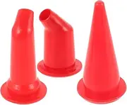 HOMSFOU Pcs Caulking Nozzles Big Glue Mouth Caulking Tools for Windows Doors Profession Kit