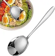 Kitchen Serving Spoon Metal,Stainless Steel Kitchen Serving Tablespoon - Dinner Table Server Spoons Kitchen Silverware Spoons for Celebrations, Family Dinners, Picnics and Barbecues