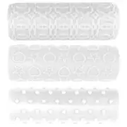 3 Pcs Polymer Clay Beads Texture Stick Jewelry Making Embossing Tool