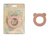 Koala Dream Sensory Silicone Bear Teether - Pink | Baby Teething Toy, BPA-Free,