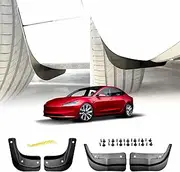 X-CAR Mud Flaps Splash Guards Mudguards Fenders Accessories for Tesla Model 3 Highland 2023-2025