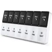 Extra Large Pill Organizer 2 Times a Day, XL Weekly Pill Box 2 Per Day, AM PM...