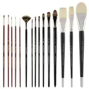 Creative Mark Oil Painter's PRO Complete Brush Set of 15