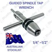 Tap Wrench With Guided Spindle 1/4 -1/2" 6.5mm -13mm suite Lathes, Drills, Mills