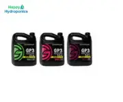 GREEN PLANET GP3 SET | GROW BLOOM MICRO | 3 x 1L | HYDROPONIC NUTRIENTS