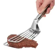 Fish Turner Tongs Spatula Fried Clips Frying or Grilling Cooking