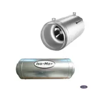 Can-Fan Iso Max-Fan AC Fan - [Size: 200MM (8" Inch) with 3 Speed Control | 512CF