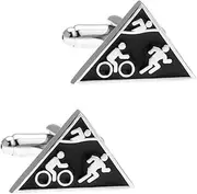[CAFULINC] CIFIDET Men's Sports Cufflinks Men Leisure Style Ball Cuff Links With Velvet Bag and Gift Box Jewelry Accessories Present