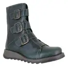 Fly London Scop Womens Wedged Heeled Chelsea Biker Ankle Boots