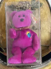 RARE TY Beanie Baby - 1st Release MILLENNIUM the Bear with ALL Spelling Errors