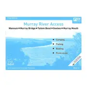 Murray River Access Book#16 River Fishing Outdoor Guide 36-Page 21x30cm BLU