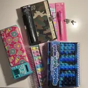 Smiggle Popem Popit Poppies / Spy Lockable A5 Notebook Christmas Birthday Gift