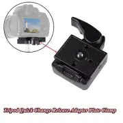 For Manfrotto 323 RC2 w/200PL-14 Tripod Quick Change Release Adapter Plate Clamp