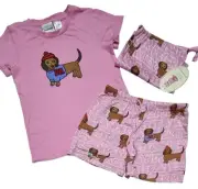 Adorable Dachshund Dog PJ Set – Peter Alexander | Size 6 | Brand New !