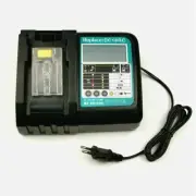 DC18RCT Battery Charger 3A for Makita 14.4V 18V BL1830 Bl1430 DC18RC Power tool