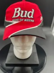 DALE JR. NASCAR BUDWEISER HAT ONE SIZE FITS ALL NEVER WORN-DISPLAY ONLY