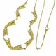 [二手] 正品 Mikimoto 絲帶圖案項鍊吊墜黃金配件珠寶二手