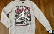 NWT Nike Youth Air Jordan 23 Crewneck Sweatshirt Jumpman Medium 10-12 Years $50