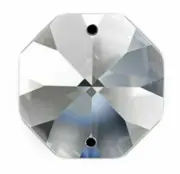 100 Pcs Asfour #1080-14mm 30% Lead Crystal Octagon Crystal Prism Beads