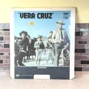 CED RCA SelectaVision VideoDisc Vera Cruz Gary Cooper Burt Lancaster NEW SEALED