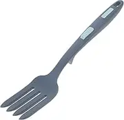 PAMINGONO Cooking Fork Silicone Large Nonstick Ergonomic Design Comfortable Grip Lightweight for Noodles