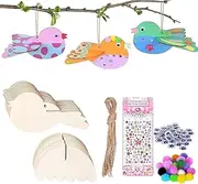 Craft Set Children from 6 Years Flowers Craft Set with Sequins Creative Set for Girls