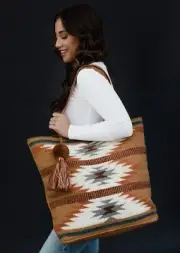 Western Tote Aztec Bag