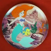 The Little Mermaid Collectors Plate "Underwater Buddies" by Knowles MIB +COA