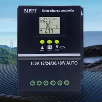 在飛比找momo購物網優惠-【SOLAR POWER】MPPT太陽能控制器12V/24V
