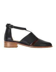 [Easy Steps] Jocelyn Black Glove Flat Shoes