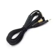Tangle-Free Earphone Wire with Integrated Microphone for ATH M50X/M40X/M70X Cord