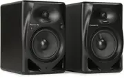 Pioneer DJ DM-50D-BT 5'' Desktop Active Monitor Speaker Pair w. Bluetooth, Black