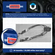 Gear Change Cable fits FIAT PANDA 169AXA1A 1.1 03 to 10 187A1.000 B&B 55197839