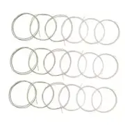 JYsun Classical Guitar Strings 3 full sets Clear Nylon for E-1st B-2nd G-3rd