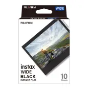Fujifilm Instax Wide Black Frame - Instant Film (10 Sheets)