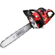Giantz 45CC 16" Chainsaw Petrol Bar Commercial E-Start Pruning Chain Saw New